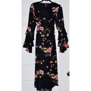 Forever21: Floral Wrap Dress